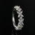 Iced Out Moissanite Four-Leaf Clover Ring for Men & Women, 925 Sterling Silver Light Gold Promise Ring, Anniversary Gift, Gift For Her