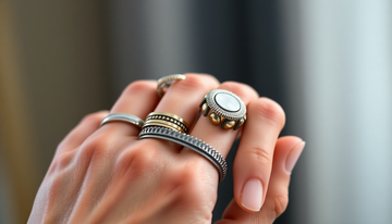 Why do people with anxiety wear fidget rings?