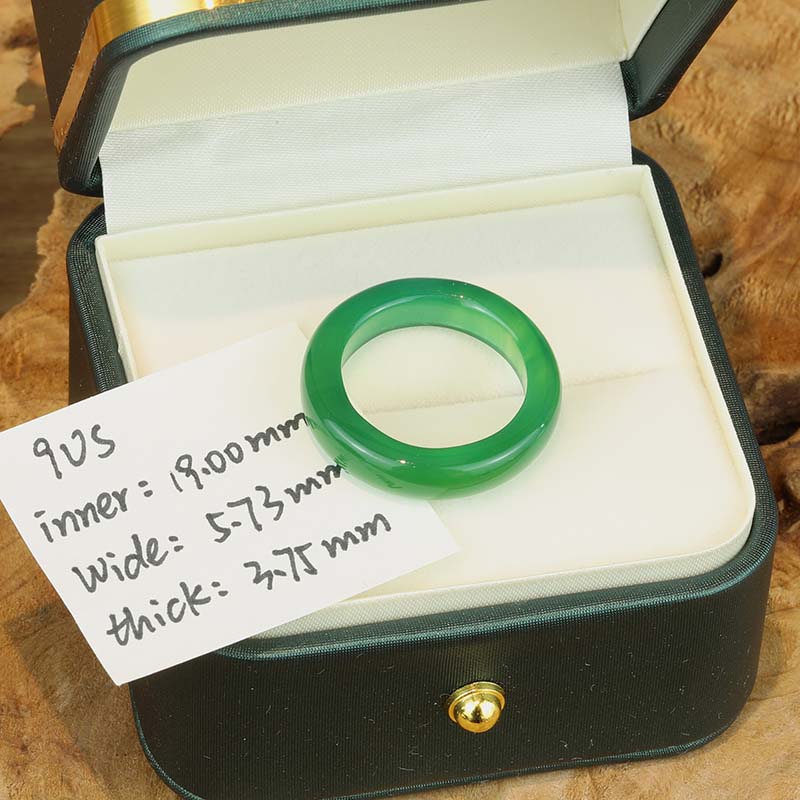 Raw on sale jade ring